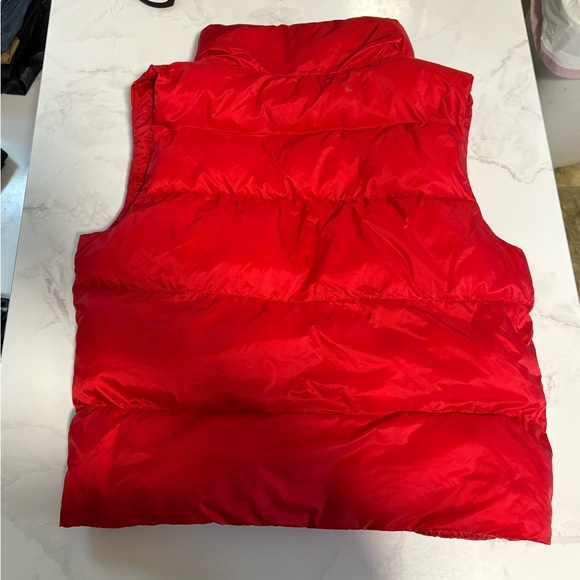 Beyond Yoga Red Puffer Vest - Picture 2 of 5